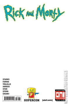 Variant Cover for Rick and Morty #39