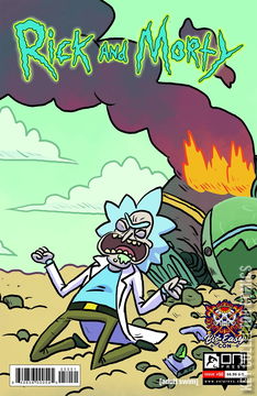 Variant Cover for Rick and Morty #50