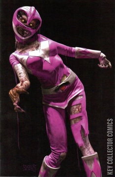 Variant Cover for Mighty Morphin Power Rangers #117