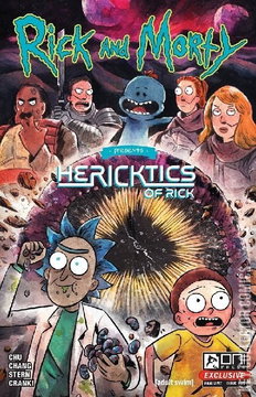 Variant Cover for Rick and Morty Presents: The Hericktics of Rick #1