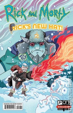 Variant Cover for Rick and Morty: Rick's New Hat #1