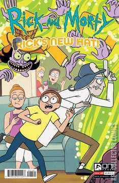 Variant Cover for Rick and Morty: Rick's New Hat #1