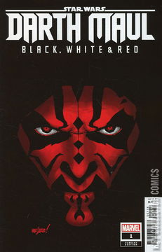 Variant Cover for Star Wars: Darth Maul - Black, White & Red #1