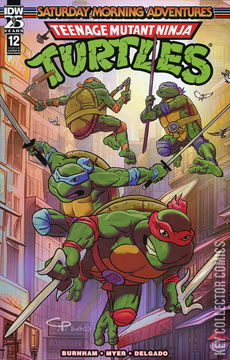 Variant Cover for Teenage Mutant Ninja Turtles: Saturday Morning Adventures #12