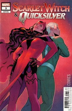 Variant Cover for Scarlet Witch & Quicksilver #3