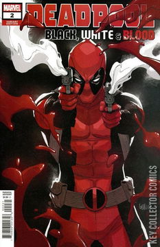 Variant Cover for Deadpool: Black, White & Blood #2