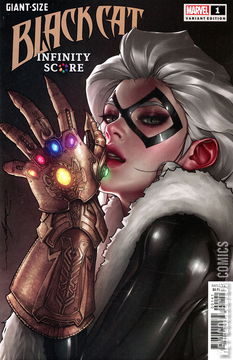Variant Cover for Giant-Size Black Cat: Infinity Score #1