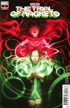 Variant Cover for X-Men: The Trial of Magneto #4
