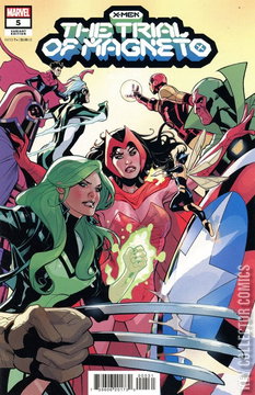 Variant Cover for X-Men: The Trial of Magneto #5