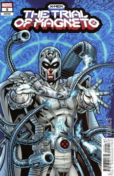 Variant Cover for X-Men: The Trial of Magneto #5