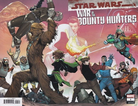 Variant Cover for Star Wars: War of the Bounty Hunters #1