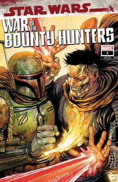 Variant Cover for Star Wars: War of the Bounty Hunters #4
