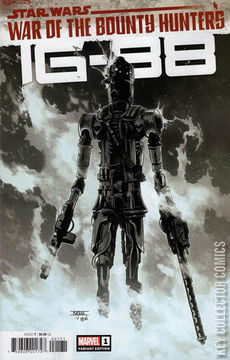 Variant Cover for Star Wars: War of the Bounty Hunters - IG-88 #1