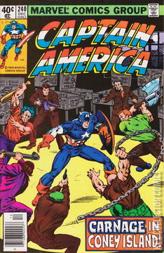 Variant Cover for Captain America #240