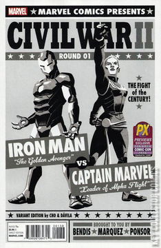 Variant Cover for Civil War II #1