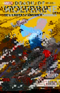 Variant Cover for Death of Wolverine: Deadpool and Captain America #1