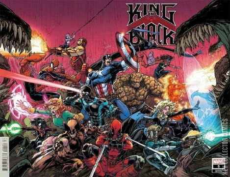 Variant Cover for King In Black #5