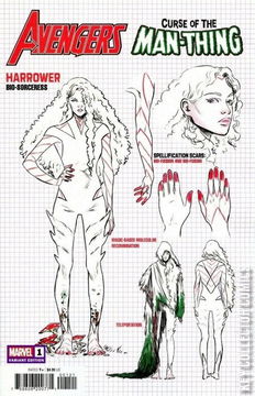 Variant Cover for Avengers: Curse of the Man-Thing #1