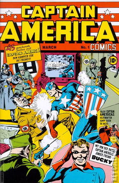 Variant Cover for Captain America Comics #1