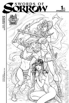 Variant Cover for Swords of Sorrow #1