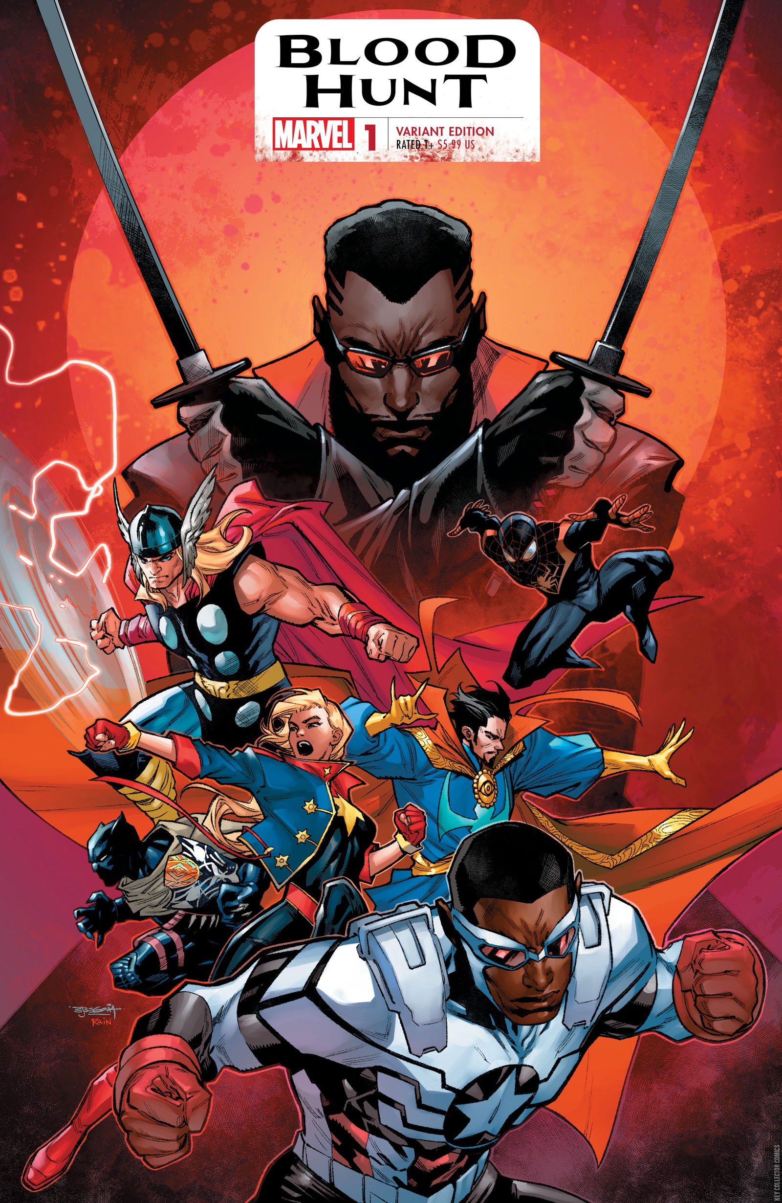 Variant Cover for Blood Hunt #1