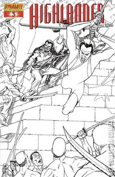 Variant Cover for Highlander #3