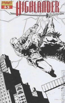 Variant Cover for Highlander #5