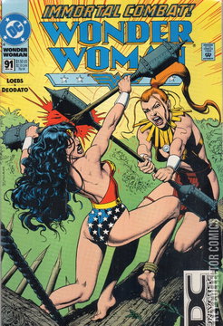 Variant Cover for Wonder Woman #91