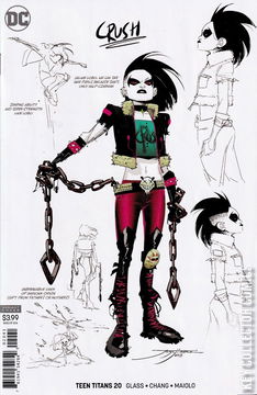 Variant Cover for Teen Titans #20