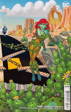 Variant Cover for Harley Quinn and Poison Ivy #4