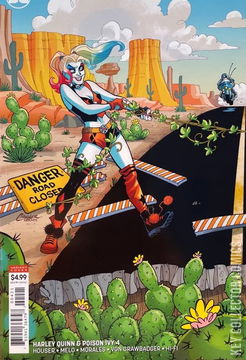 Variant Cover for Harley Quinn and Poison Ivy #4