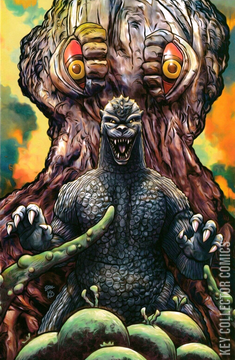 Variant Cover for Godzilla: War for Humanity #1