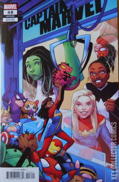 Variant Cover for Captain Marvel #48