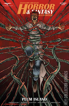 Variant Cover for Horror & Fantasy Illustrated: Plum Island