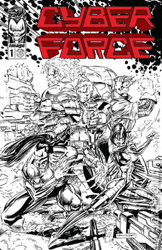 Variant Cover for Cyberforce 30th Anniversary #1