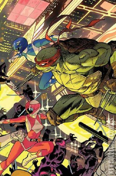 Variant Cover for Mighty Morphin Power Rangers / Teenage Mutant Ninja Turtles #1