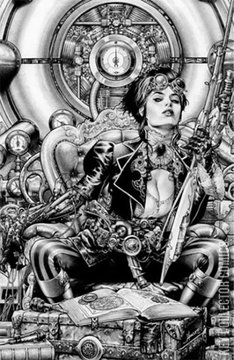 Variant Cover for Lady Mechanika: The Monster of the Ministry of Hell #3