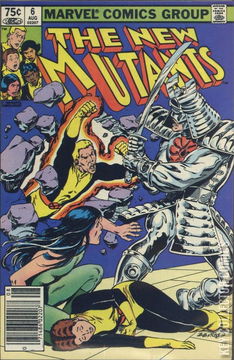 Variant Cover for New Mutants #6