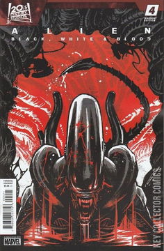 Variant Cover for Alien: Black, White & Blood #4