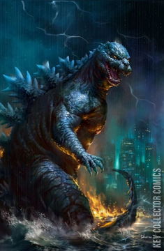 Variant Cover for Godzilla 70th Anniversary #1