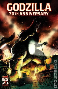 Variant Cover for Godzilla 70th Anniversary #1