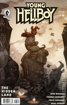 Variant Cover for Young Hellboy: The Hidden Land #3