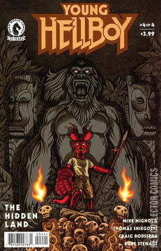 Variant Cover for Young Hellboy: The Hidden Land #4