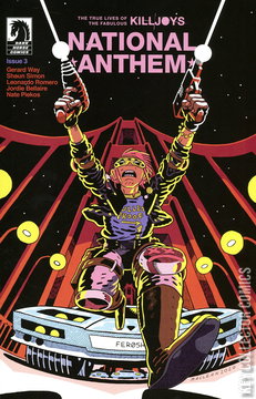 Variant Cover for The True Lives of the Fabulous Killjoys: National Anthem #3