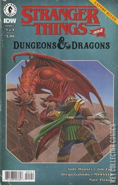 Variant Cover for Stranger Things / Dungeons & Dragons #1