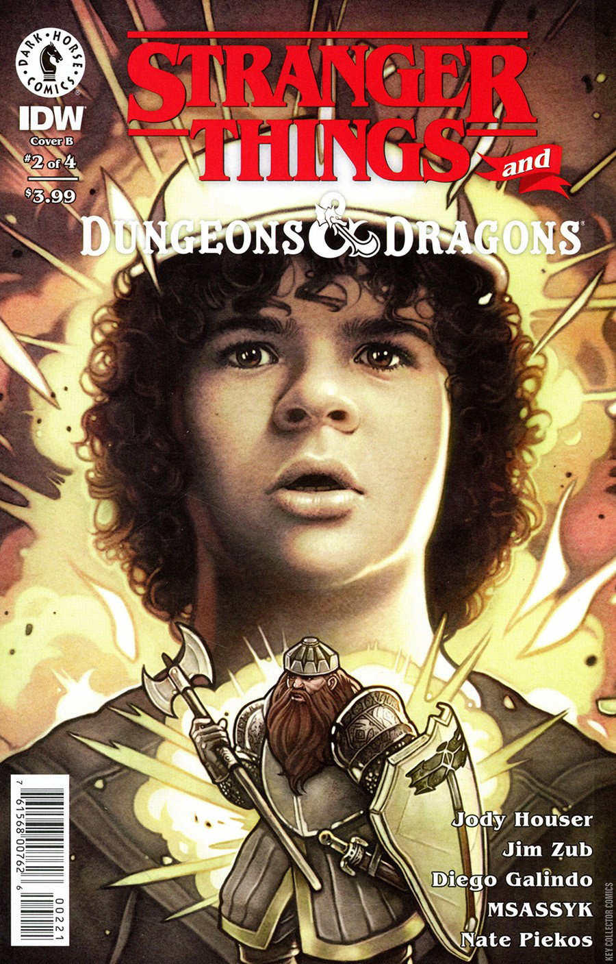 Stranger Things / Dungeons & Dragons #2 Variant Published D