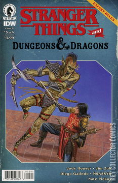 Variant Cover for Stranger Things / Dungeons & Dragons #3
