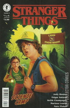 Variant Cover for Stranger Things: Science Camp #1