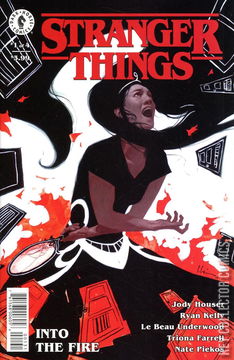 Variant Cover for Stranger Things: Into the Fire #1