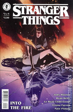 Variant Cover for Stranger Things: Into the Fire #2